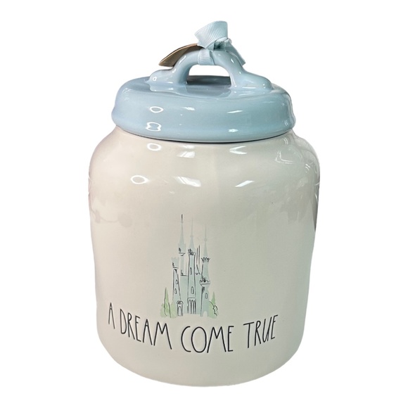 Rae Dunn "A DREAM COME TRUE" Cinderella Chubby Canister - Picture 1 of 1